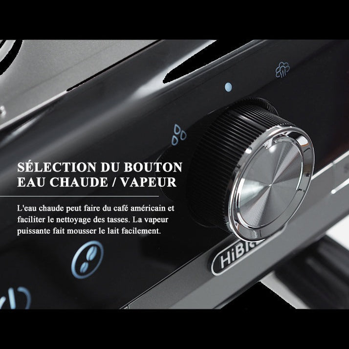 Fonctionnement du bouton de vapeur Hibrew H7
