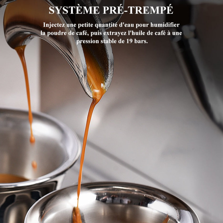 Système de pré-trempage du café H7