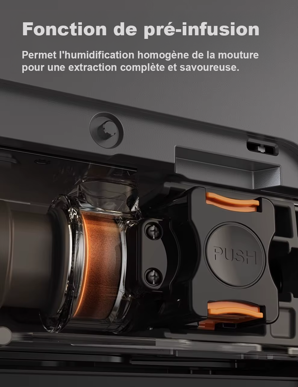 Fonction de pré-infusion H16