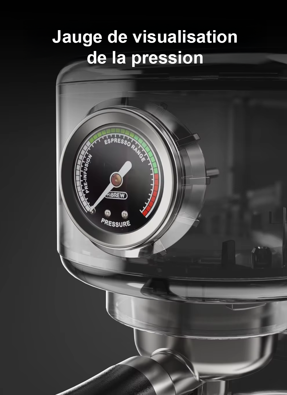 Jauge de visualisation pression h10b