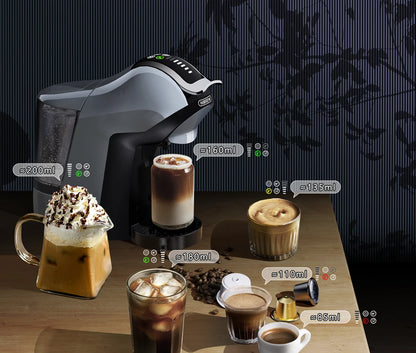 Tasses de café de différentes tailles avec indicateurs de volume pour la machine HiBREW H17.