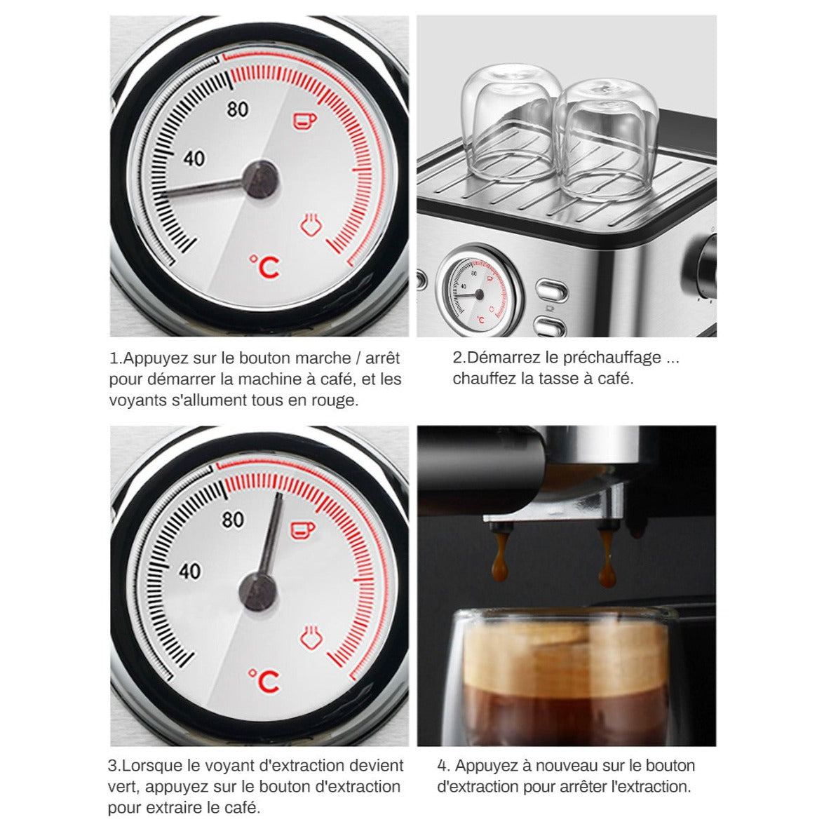 étape d'opération hibrew h5