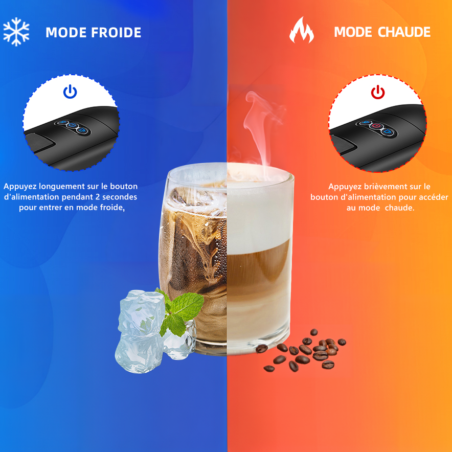 Hibrew H2B Mode chaud et froid