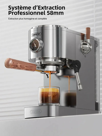 Extraction café porte-filtre 58mm professionnel HiBREW