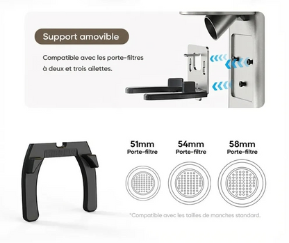 Compatibilité porte-filtres 51mm 54mm 58mm