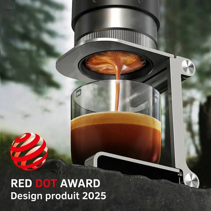 Machine café portable HiBREW H4C design primé Red Dot Award 2025